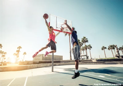 Half Basketball Court