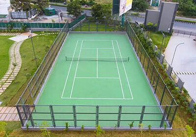 Outdoor Tennis Court