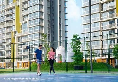 Amenities of Tata Serein - Tennis Courts by Tata Housing