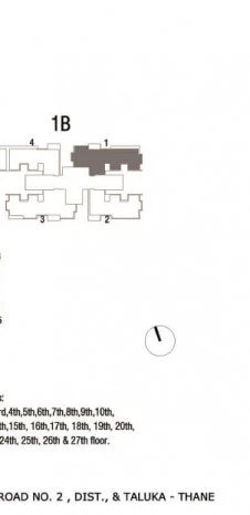Tata Serein Floor Plan | Tower 1B Plan - Tata Serein 3 BHK