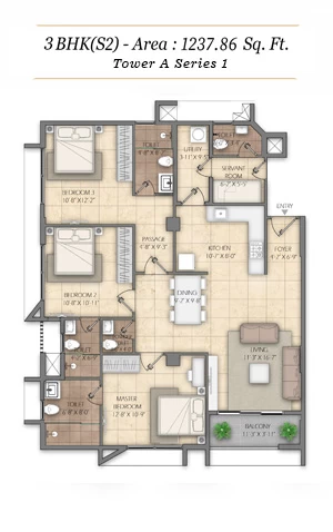 Tata-Luxera Unit plan