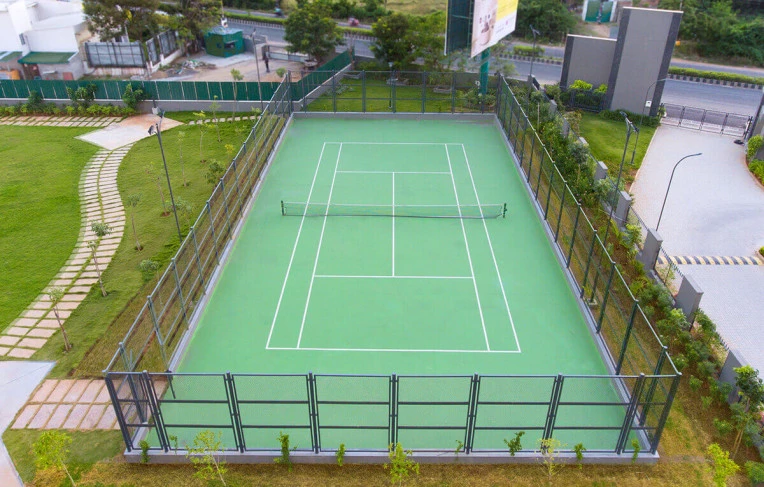 Outdoor Tennis Court