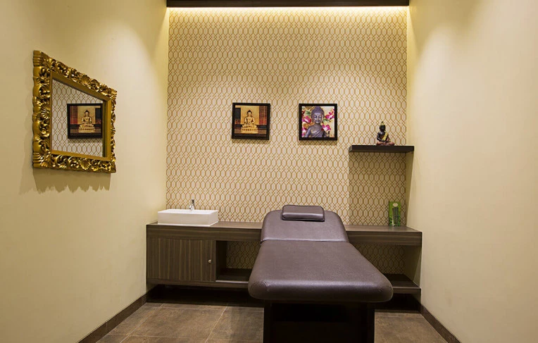 Spa massage room