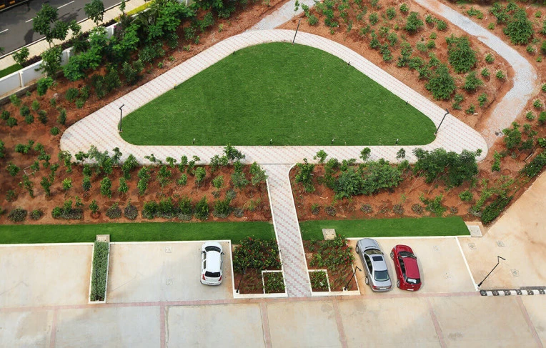 Green open spaces