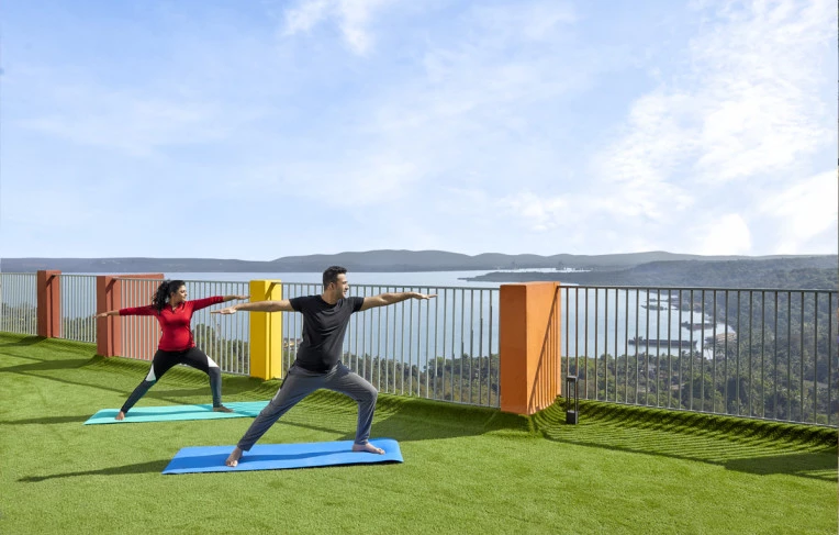 Yoga with a view