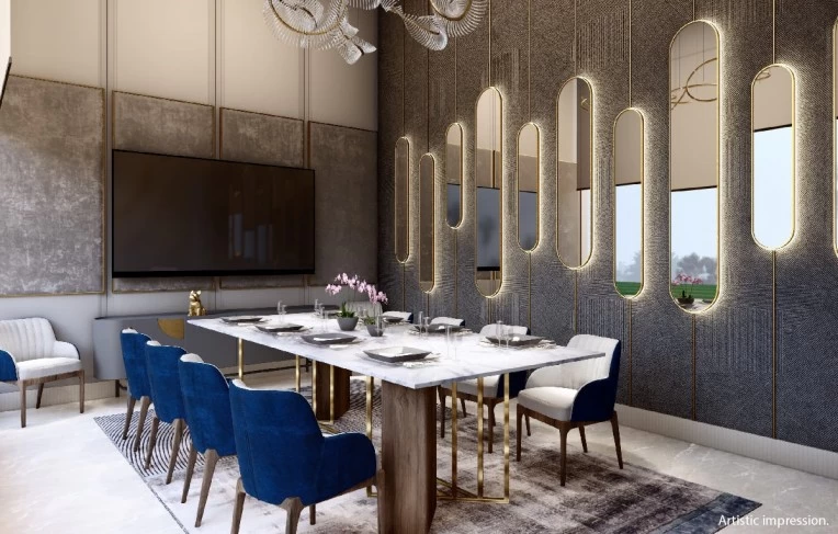 E- Deck Dining at 88 East by Tata Housing