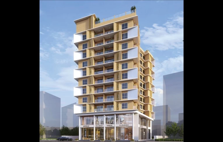 Exterior View of LuxaOne by Tata Housing
