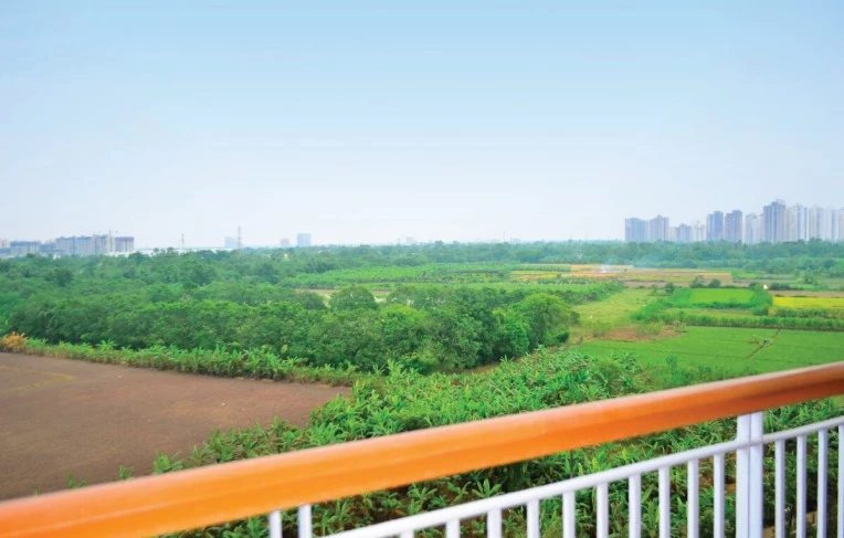 Tower F- Living Balcony View