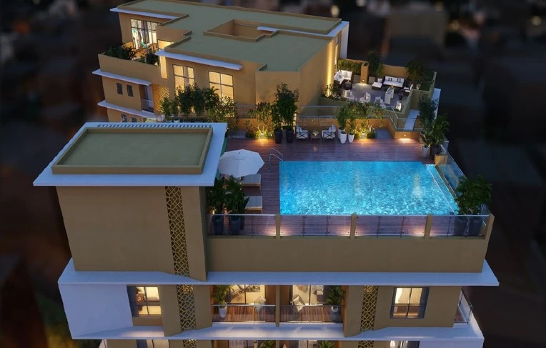 3 BHK Luxury Flat with rooftop amenities for Sale in Male at LuxaOne